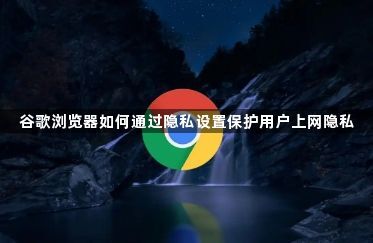 谷歌浏览器如何通过隐私设置保护用户上网隐私1
