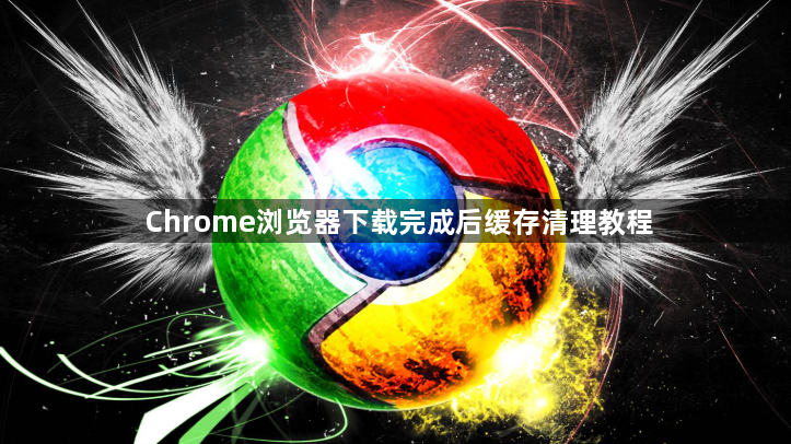 Chrome浏览器下载完成后缓存清理教程1