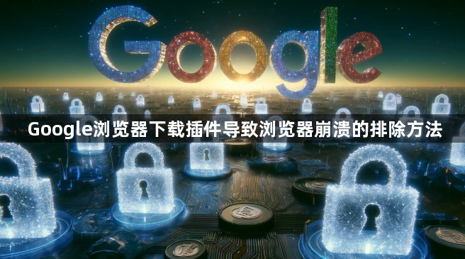 Google浏览器下载插件导致浏览器崩溃的排除方法1