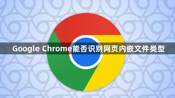 Google Chrome能否识别网页内嵌文件类型1