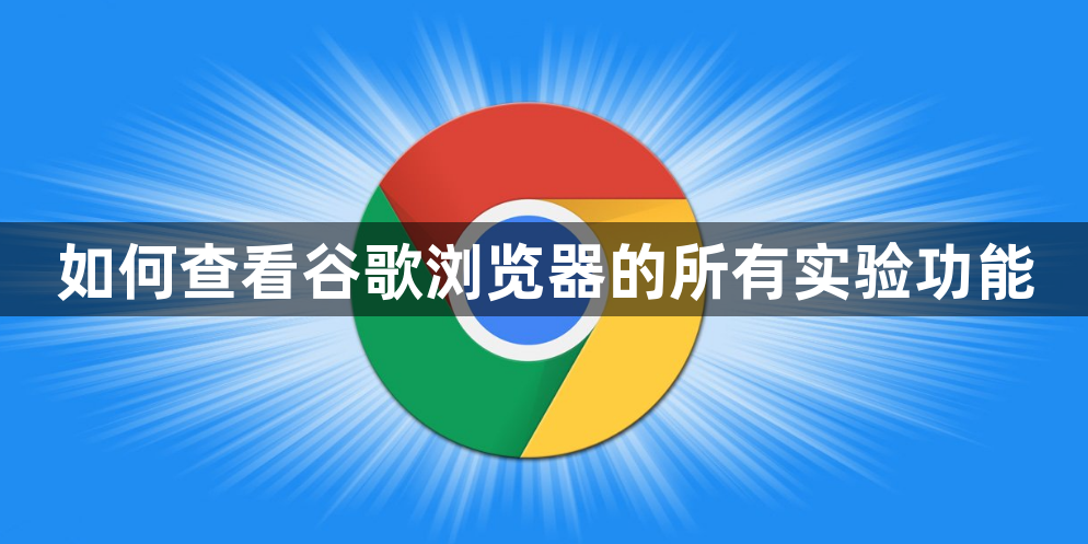 如何查看谷歌浏览器的所有实验功能1