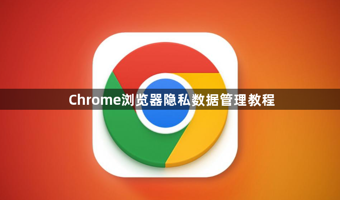 Chrome浏览器隐私数据管理教程1