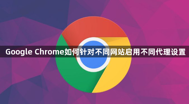 Google Chrome如何针对不同网站启用不同代理设置1