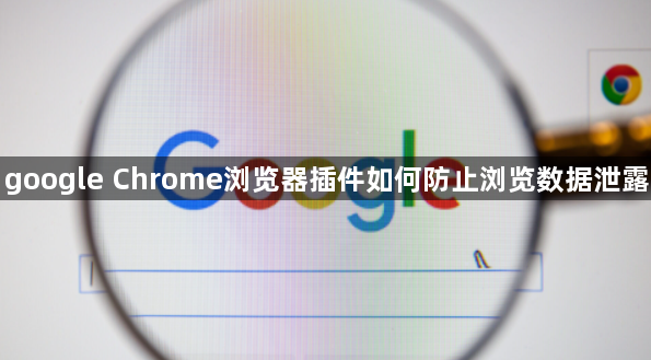 google Chrome浏览器插件如何防止浏览数据泄露1