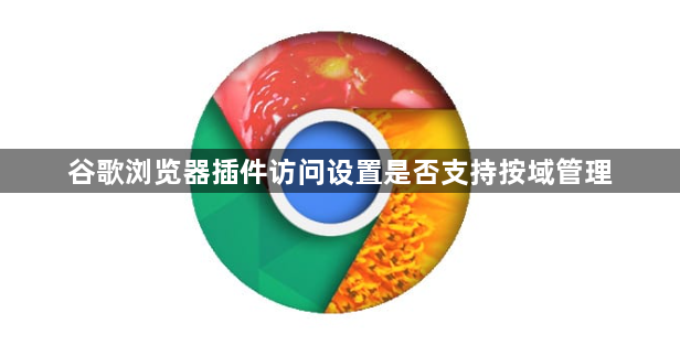 谷歌浏览器插件访问设置是否支持按域管理1