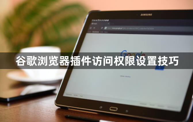谷歌浏览器插件访问权限设置技巧1