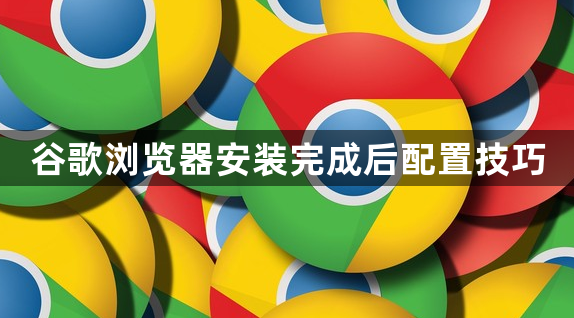 谷歌浏览器安装完成后配置技巧1