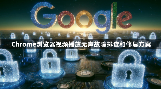 Chrome浏览器视频播放无声故障排查和修复方案1