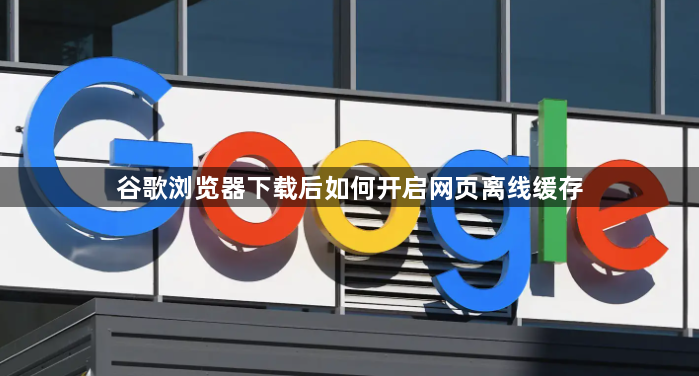 谷歌浏览器下载后如何开启网页离线缓存1