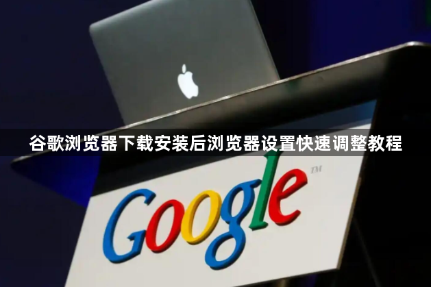 谷歌浏览器下载安装后浏览器设置快速调整教程1