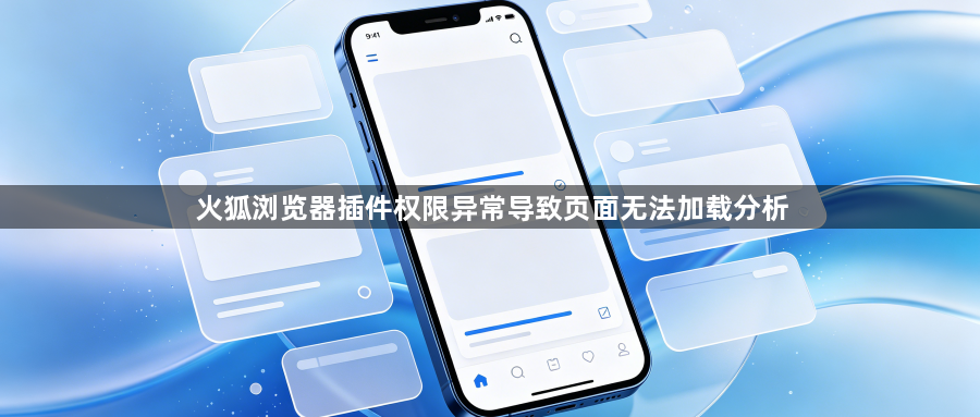 火狐浏览器插件权限异常导致页面无法加载分析1