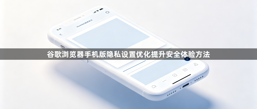 谷歌浏览器手机版隐私设置优化提升安全体验方法1