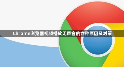 Chrome浏览器视频播放无声音的六种原因及对策1