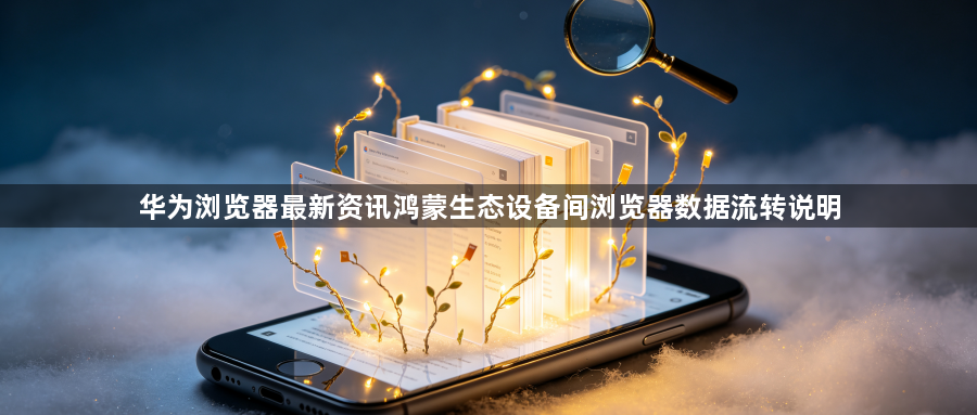 华为浏览器最新资讯鸿蒙生态设备间浏览器数据流转说明1