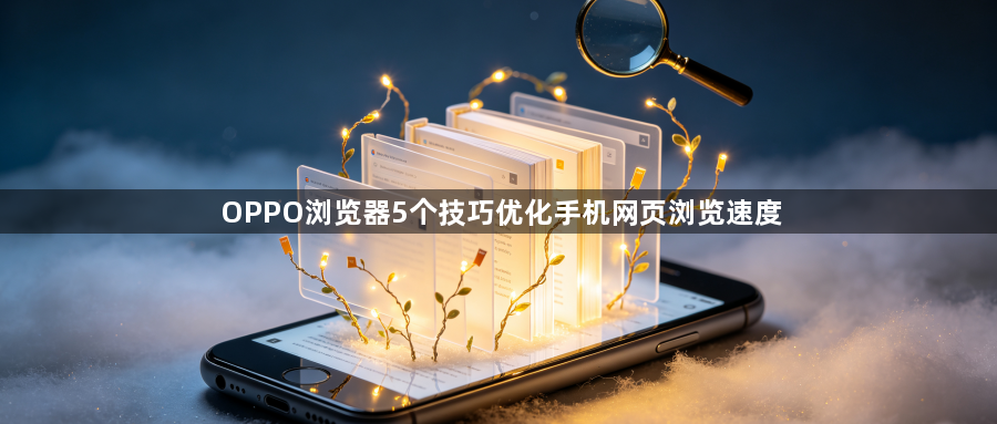 OPPO浏览器5个技巧优化手机网页浏览速度1