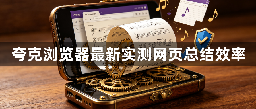 夸克浏览器最新实测网页总结效率1
