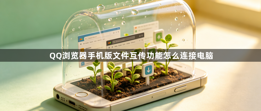 QQ浏览器手机版文件互传功能怎么连接电脑1