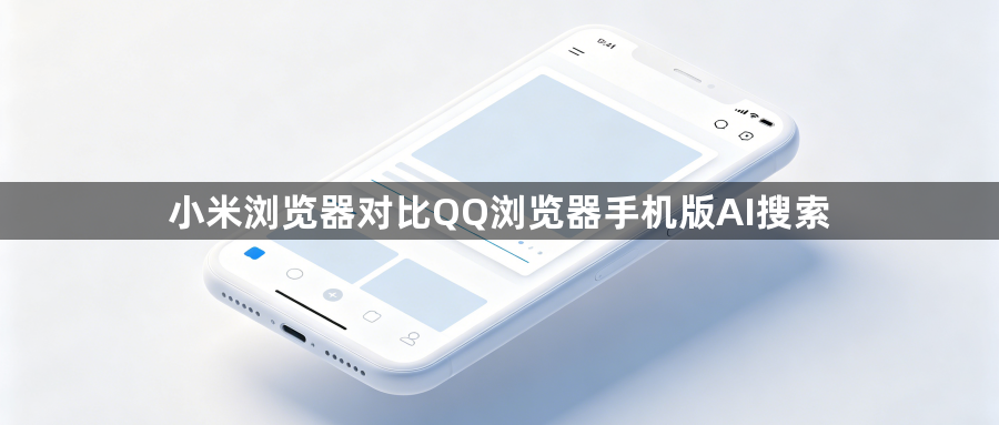 小米浏览器对比QQ浏览器手机版AI搜索1