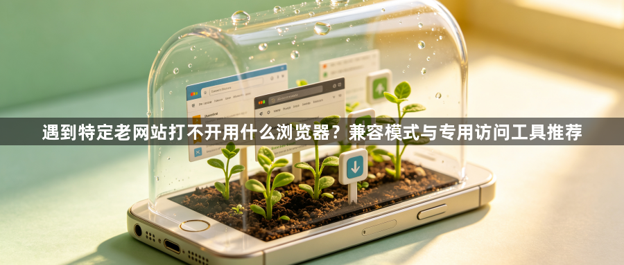 遇到特定老网站打不开用什么浏览器?兼容模式与专用访问工具推荐1