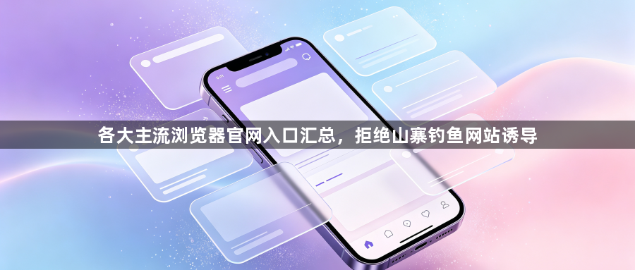 各大主流浏览器官网入口汇总，拒绝山寨钓鱼网站诱导1