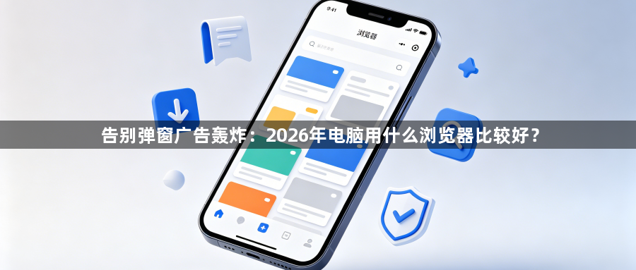 告别弹窗广告轰炸：2026年电脑用什么浏览器比较好？1