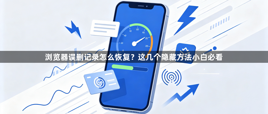 浏览器误删记录怎么恢复?这几个隐藏方法小白必看1