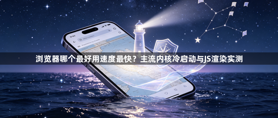 浏览器哪个最好用速度最快？主流内核冷启动与JS渲染实测1