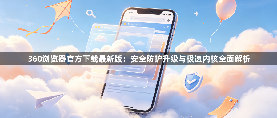 360浏览器官方下载最新版：安全防护升级与极速内核全面解析1