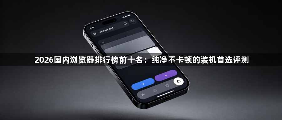 2026国内浏览器排行榜前十名：纯净不卡顿的装机首选评测1