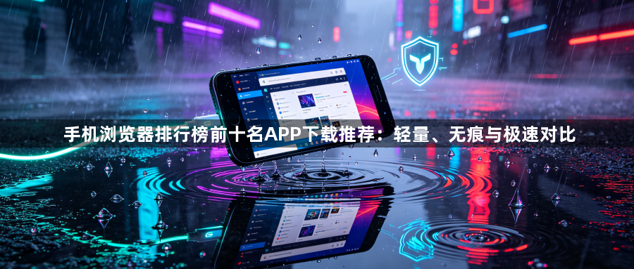 手机浏览器排行榜前十名APP下载推荐:轻量、无痕与极速对比1