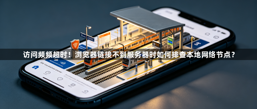访问频频超时！浏览器链接不到服务器时如何排查本地网络节点？1