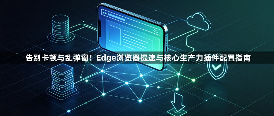告别卡顿与乱弹窗！Edge浏览器提速与核心生产力插件配置指南1