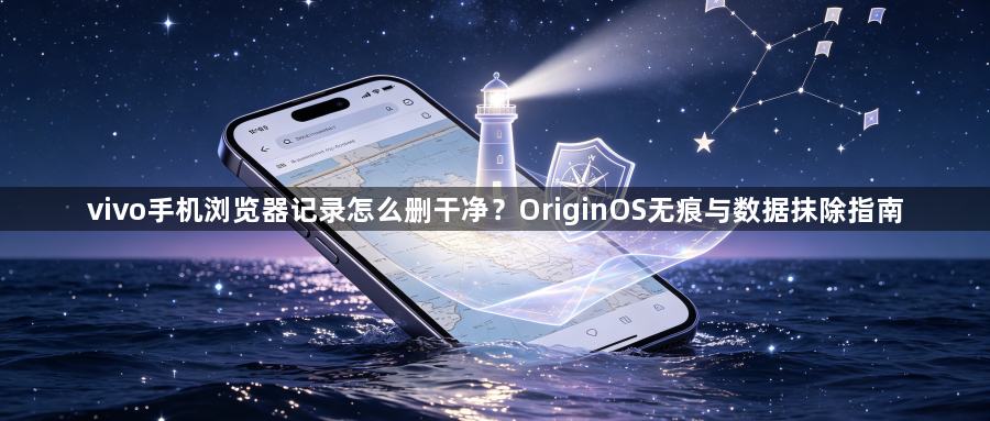 vivo手机浏览器记录怎么删干净？OriginOS无痕与数据抹除指南1