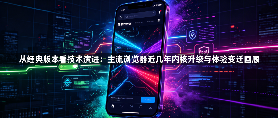 从经典版本看技术演进:主流浏览器近几年内核升级与体验变迁回顾1