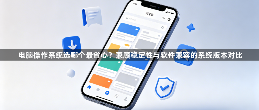 电脑操作系统选哪个最省心？兼顾稳定性与软件兼容的系统版本对比1