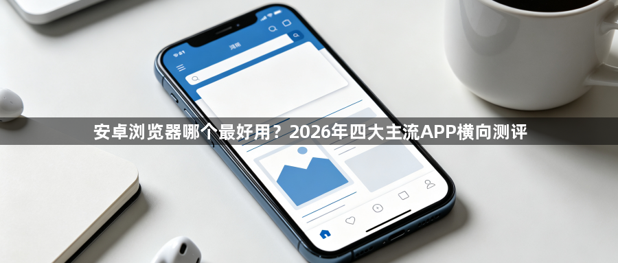 安卓浏览器哪个最好用?2026年四大主流APP横向测评1