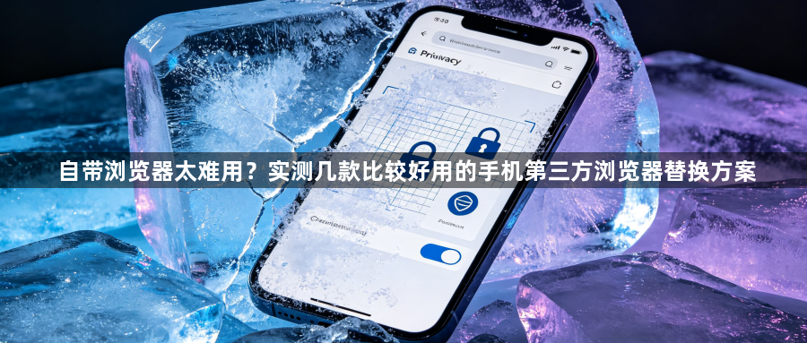 自带浏览器太难用?实测几款比较好用的手机第三方浏览器替换方案1