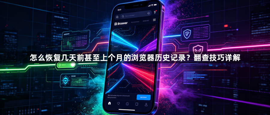 怎么恢复几天前甚至上个月的浏览器历史记录？翻查技巧详解1